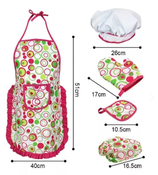 Delantal De Cocina Niños Repostería